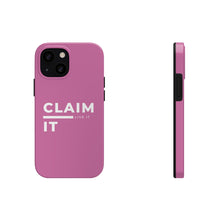 Load image into Gallery viewer, Claim it, Live it! Phone Case (Breast Cancer Awareness)