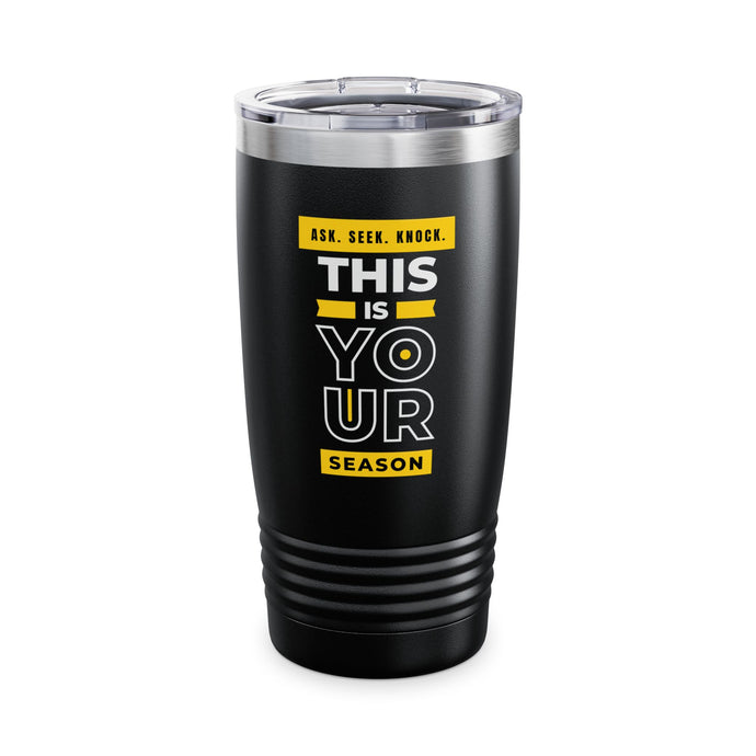 Multi Saying Ringneck Tumbler - 20oz Insulated Travel Cup