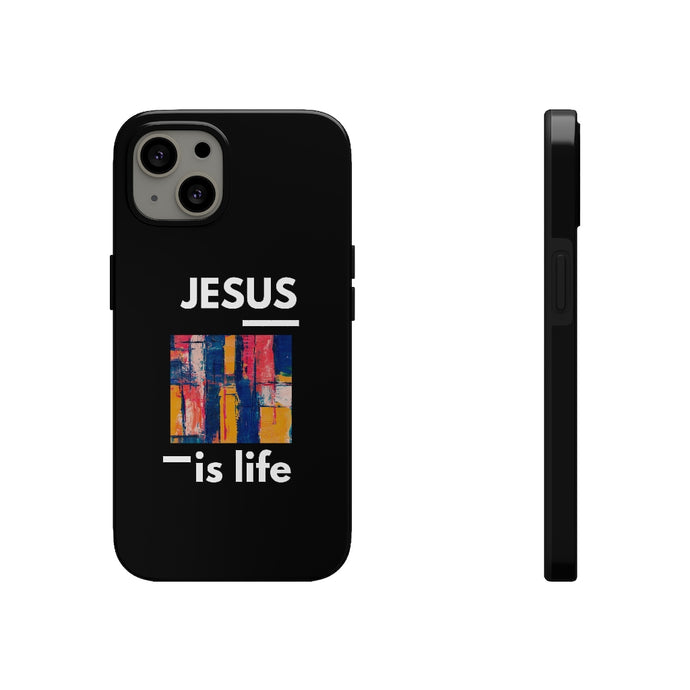 Jesus is Life Phone Case Ask Seek Knock Clothing